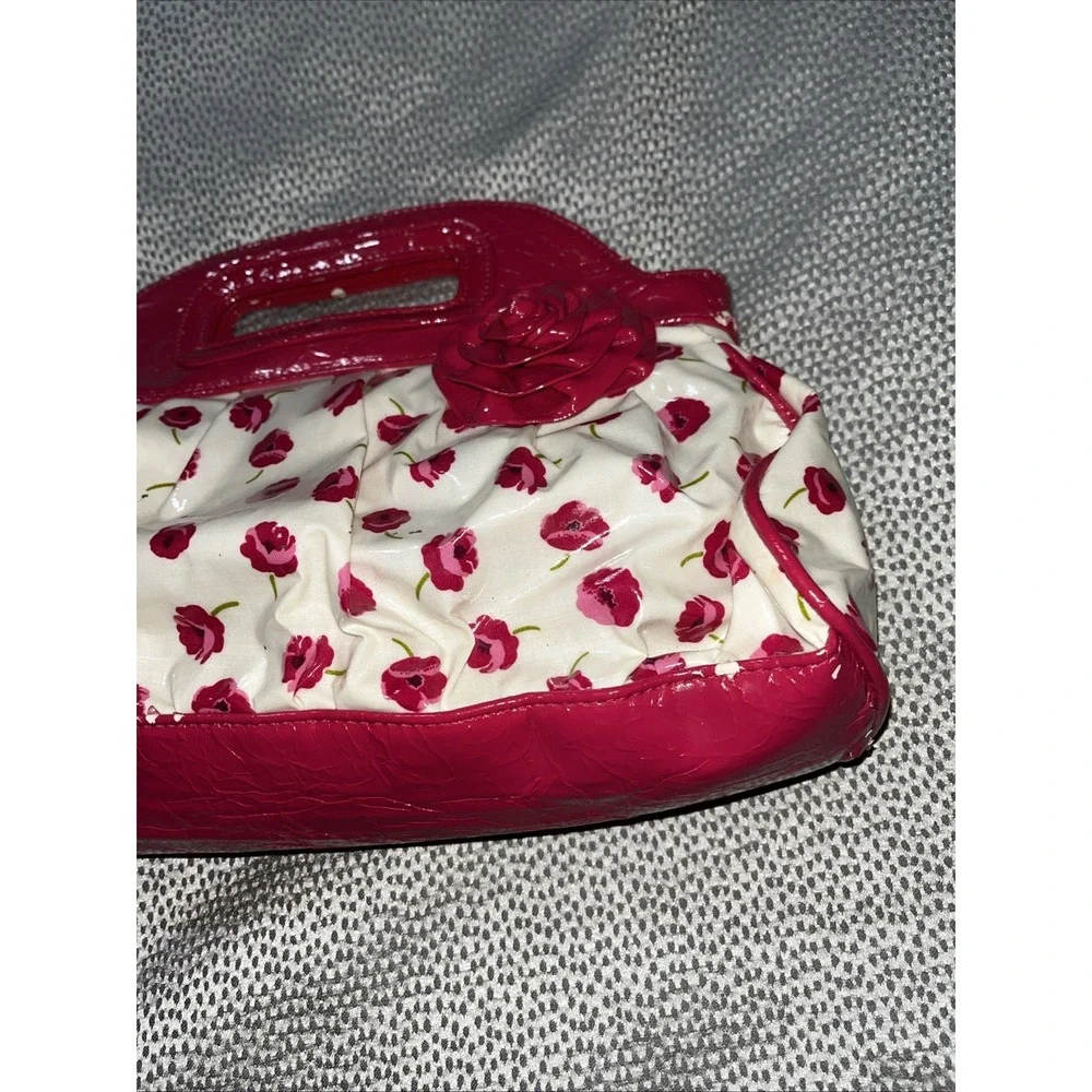 Vera Bradley Purse Handbag Got It Handled Make Me Blush Pink Flowers Purse